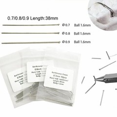 Dental Orthodontic Ball Retainer Clasps Fixed Position Corrector 0.7/0.8/0.9mm
