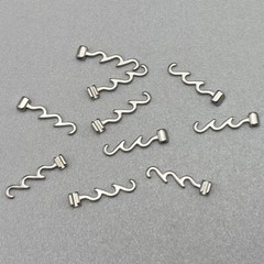 Dental Orthodontic Crimpable Hook Torque Spring Lingual Buttons Long Short Stop