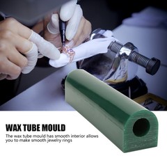 High Quality Green Wax Tube Mould For Carving Jewelry Making