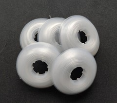 2 Rolls Dental Archwire Elastic Tube Protective Sleeve Elastomeric Bumper Tube