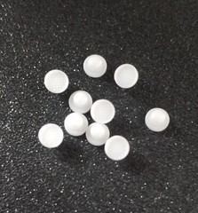 2 Bags Dental Orthodontic Ceramic Lingual Buttons Bondable Round Mesh Base