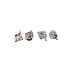 Dental Orthodontic Self Ligating Brackets Braces Mini Roth.022 Hook 345 MacDent