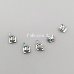 10 Packs Dental Passive Self Ligating Bracket Mini Roth.022 345 Hook Monoblock