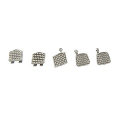 Dental Orthodontic Metal Bracket Braces MIM Roth Slot 022 345 Hooks 5-5 10 Kits