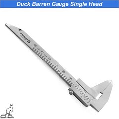 Ortho Duck Barren Double Head Caliper Measuring Gauge Dental Implant Instruments