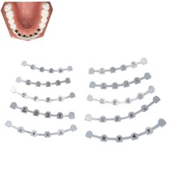 Dental Orthodontic Lingual Retainer Bonding Splits Mark/Universal Upper Lower
