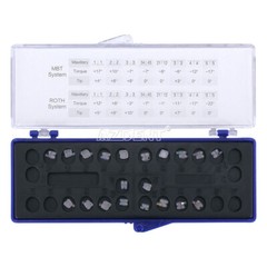AZDENT Dental Orthodontic Ceramic Bracket Braces Roth MBT 0.022/ 018 Hooks 3 4 5