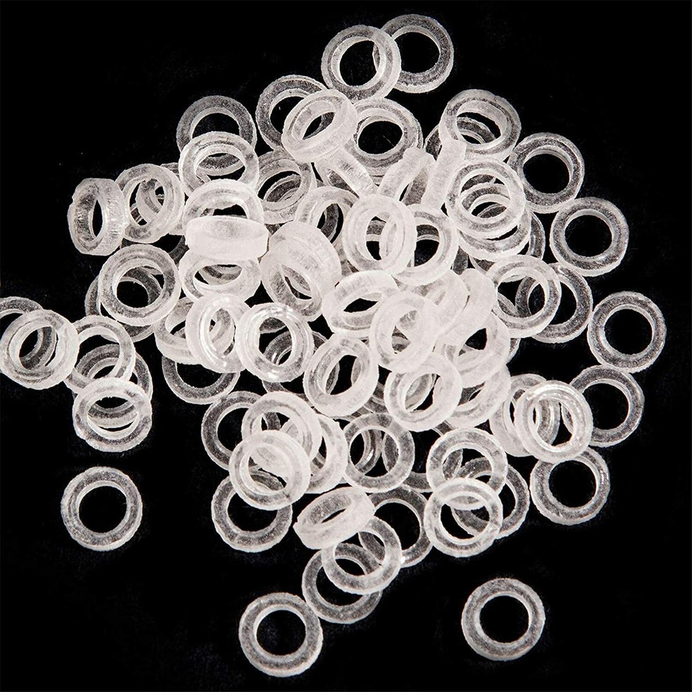100Pcs Rubber Bands Dental Orthodontic Elastics Latex Braces 2.5/3.5/4.5/6.5OZ A
