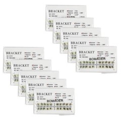 20pcs/set Dental Orthodontic Mental Bracket Brace Standard Roth 018 345hooks