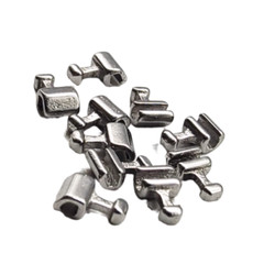 100pcs Dental Orthodontic Sliding Crimpable Hook Open Surgical Hooks Long/Short