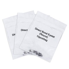10/bag Dental Orthodontic Lingual Buttons Bondable Direct Eyelet Round Base