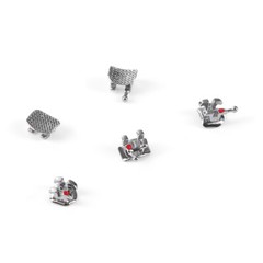Dental Orthodontic Metal Brackets Brace mini Roth/MBT 0.022/0.018 3/3-4-5 Hooks