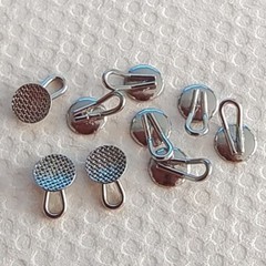 100 Pcs Dental Orthodontic Caplin Hook Traction Hook Diameter Round Bondable