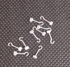 10Packs Dental Orthodontic Long/Short/Left/Right/Cross/Stops Crimpable Hooks