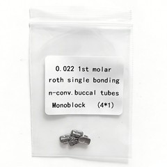 30Packs Dental Buccal Tube 1st Edgewise .022 Molar Bondable No-cov Orthodontic