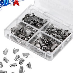 200pcs Dental Orthodontic Buccal Tubes 2nd Molar Roth 0.022 Bondable Mesh Base