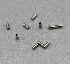 Dental Orthodontic Crimpable Hook Stopper Crimpable Mini Stop Tube Bracket 0.5mm