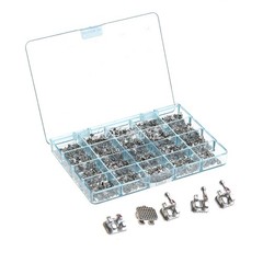50Pcs Dental Orthodontic Bite Turbos Opener Tongue Tamers Monoblock Bondable CE