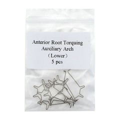 Dental Orthodontic Anterior Root Torquing Auxiliary Arch Torque Spring 5 Pcs/kit