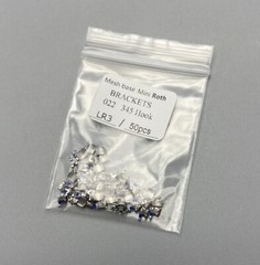 100 Pcs Dental Orthodontic Metal Brackets Mini Roth 022 345 Hooks Braces
