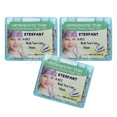ETERFANT Dental Ortho Buccal Tubes 1st 2nd Molar Tube Roth MBT 018 022 Bondable
