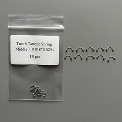 20pcs Dental Orthodontic Torquing Anterior Teeth Wire Torque Rectangular Spring