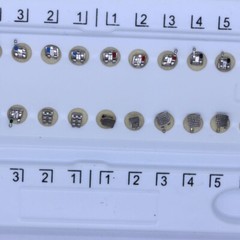 50 Cases Dental Orthodontic Bracket Brace Monoblock Mini Roth 022 345 Hooks