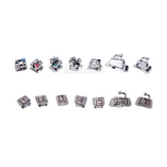 AZDENT Dental Orthodontic Self-Ligating Brackets Braces Roth MBT.022 Hooks 345