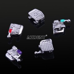 5 X AZDENT Dental Orthodontic Brackets Braces MIM Mini Roth Slot.018 Ganchos 345
