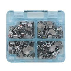 Dental Orthodontic Buccal Tubes 1st 2nd Molar Brackets Roth MBT 0.022 20 Sets 3G