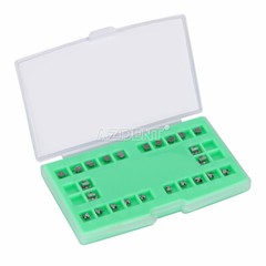AZDENT Dental Orthodontic Self-ligating Brackets Braces /Niti Round Arch Wires