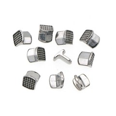 5 Bags Dental Orthodontic Monoblock MIM Bite Turbos Tongue Tamer Hinge Button