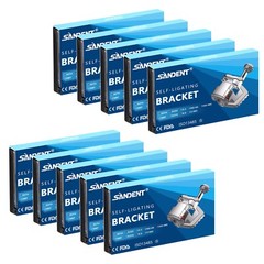 1-10packs Dental brackets self-ligating ortodoncia Mini Braces Hooks 345 Roth st