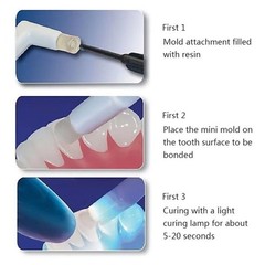 Dental Orthodontic Mould Starter Kit Bracket Lingual Button Tongue Tamer