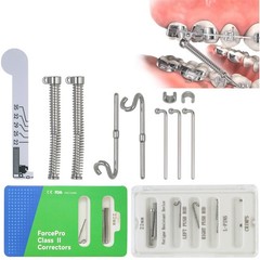 Orthodontic ForcePro Class II Corrector Fatigue Resistant Device Kit 22-38mm