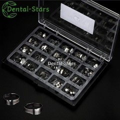 80Pcs Dental Orthodontic 1st Bands Molar with Buccal Tube Roth/MBT 022 16#-35#