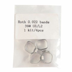 1 Pack Dental Orthodontic Prewelded Bands Roth 022 U3/L2 1st Molar #29-#43+