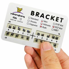 10 Orthodontic Dental Brackets Brace Mini Roth 022 Slot 345 Hooks Metal CE&FDA