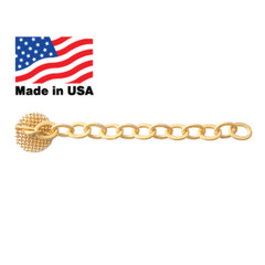 Gold MESH Swivel & Chain Dental Impacted Cuspid Eruption Appliance Quantity 1