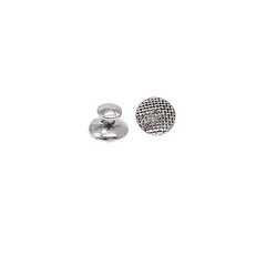 10PCS Dental Orthodontic Lingual Buttons Bondable round/rectangular Mesh Base