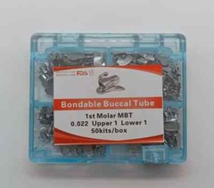 100 Sets Dental Orthodontic Buccal Tube 1st 2nd Molar Roth MBT 022 Mesh Base