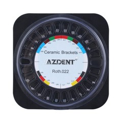 AZ Dental Orthodontic Ceramic Brackets Braces Roth ortho bonding & Adhesive kit