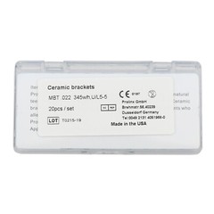 Dental Orthodontic Sapphire Brackets Ceramic Braces Roth MBT 022 345 Aesthetic