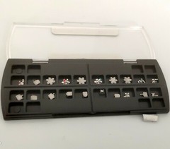 2Packs Orthodontics Brackets Cartoon Flower Mini Roth 022 345 Hooks Metal Brace
