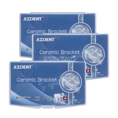 Dental Orthodontic Brackets Ceramic Braces Roth MBT.022 .018 5*5 345 Hook AZDENT