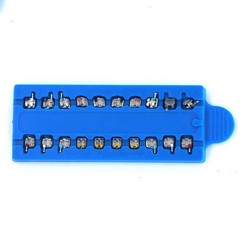 1 Kit Dental Orthodontic Molar Bracket Mini Roth 0.22 345 Hooks