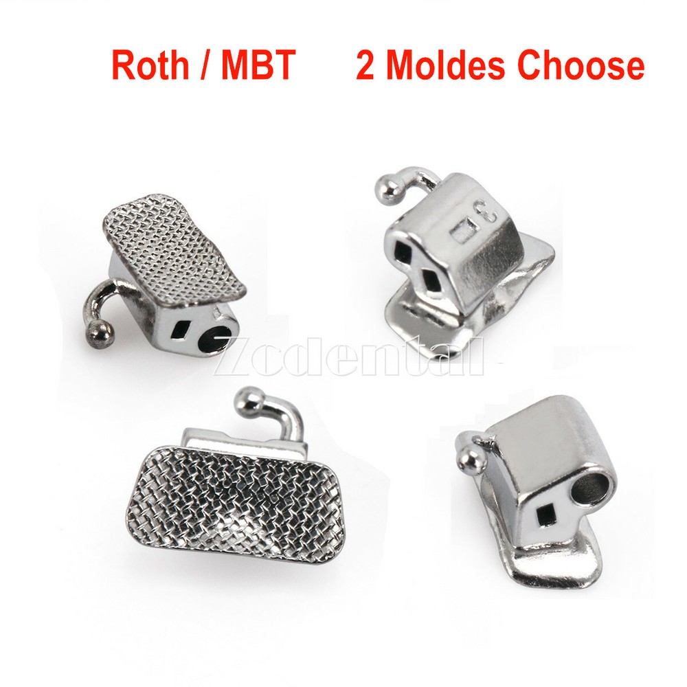 Tubo bucal Bondable de ortodoncia Dental tubo doble 1er Molar Roth/MBT 022 U2/L2