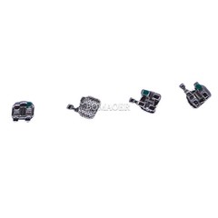 1 Kit Dental Orthodontic Metal Bracket CNC Mini MBT 022 345 Hooks 20Pcs/kit