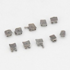 Dental Orthodontic Bracket Brace MIM Monoblock Mini Standard MBT 022/018 Hook