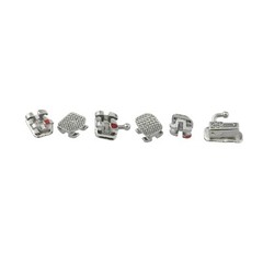 10 Set Orthodontic Brackets MIM Dental Braces 1st Molar Tube Roth 022 3 4 5 6-6
